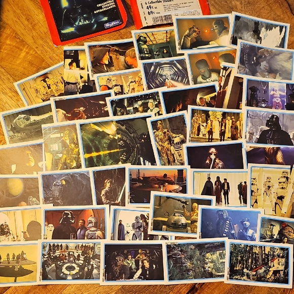 Star Wars panini skybox stickers - Picture 1 of 14